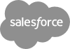 A logo of sales force, a lizard global partner