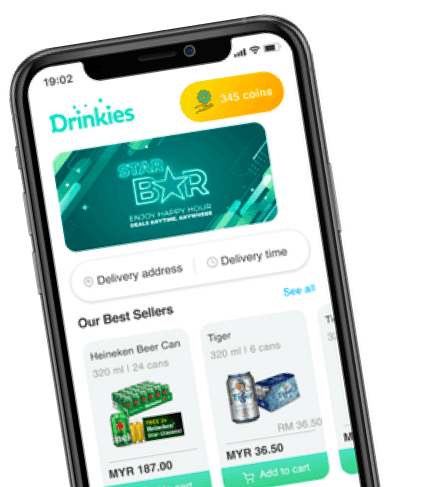 heineken mockup image