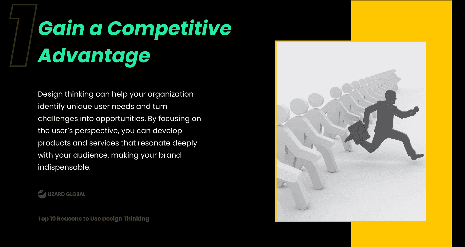 Gain a Competitive Advantage Top 10 Reasons to Use Design Thinking