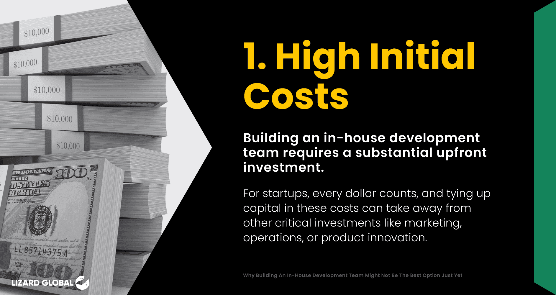 High Initial Costs Why Building An In-House Development Team Might Not Be The Best Option Just Yet
