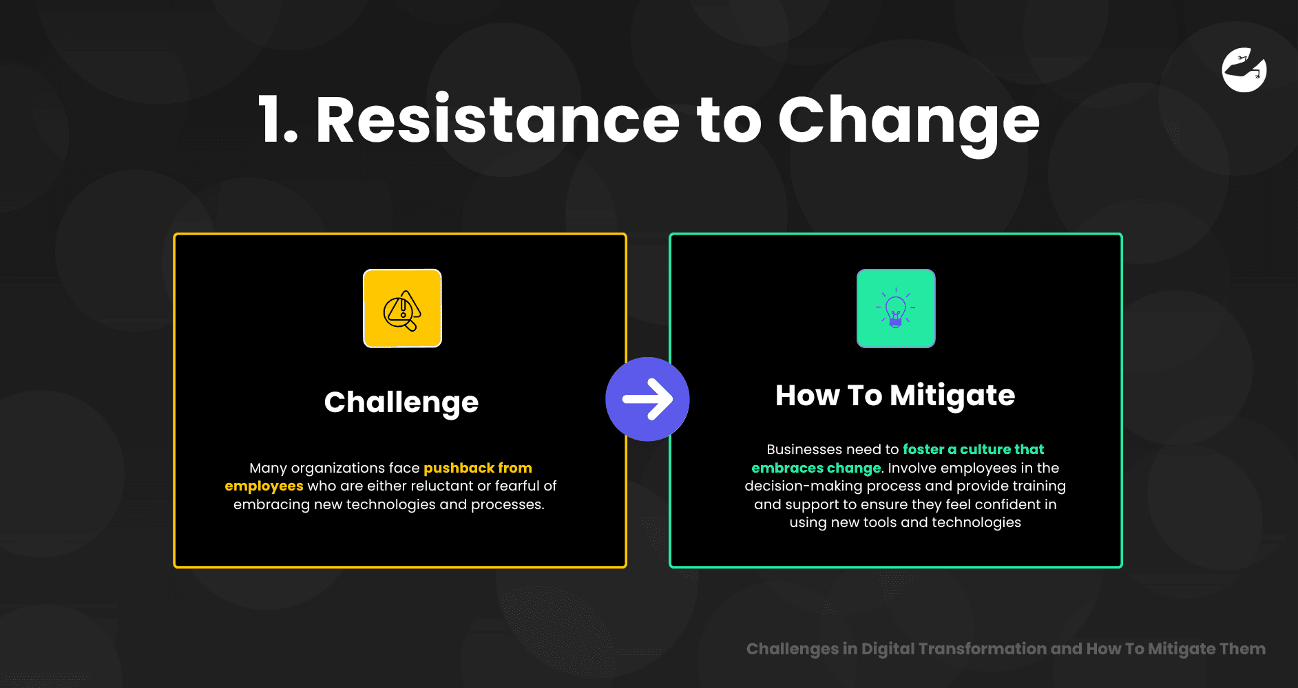 Resistance to Change Challenges in Digital Transformation and How To Mitigate Them