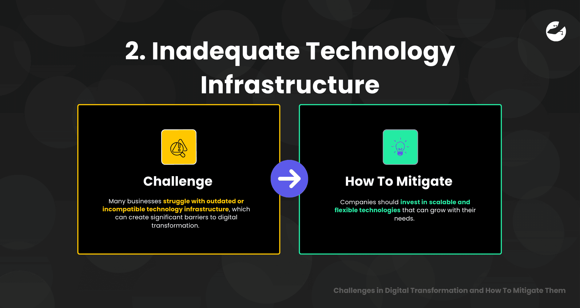 Inadequate Technology Infrastructure Challenges in Digital Transformation and How To Mitigate Them