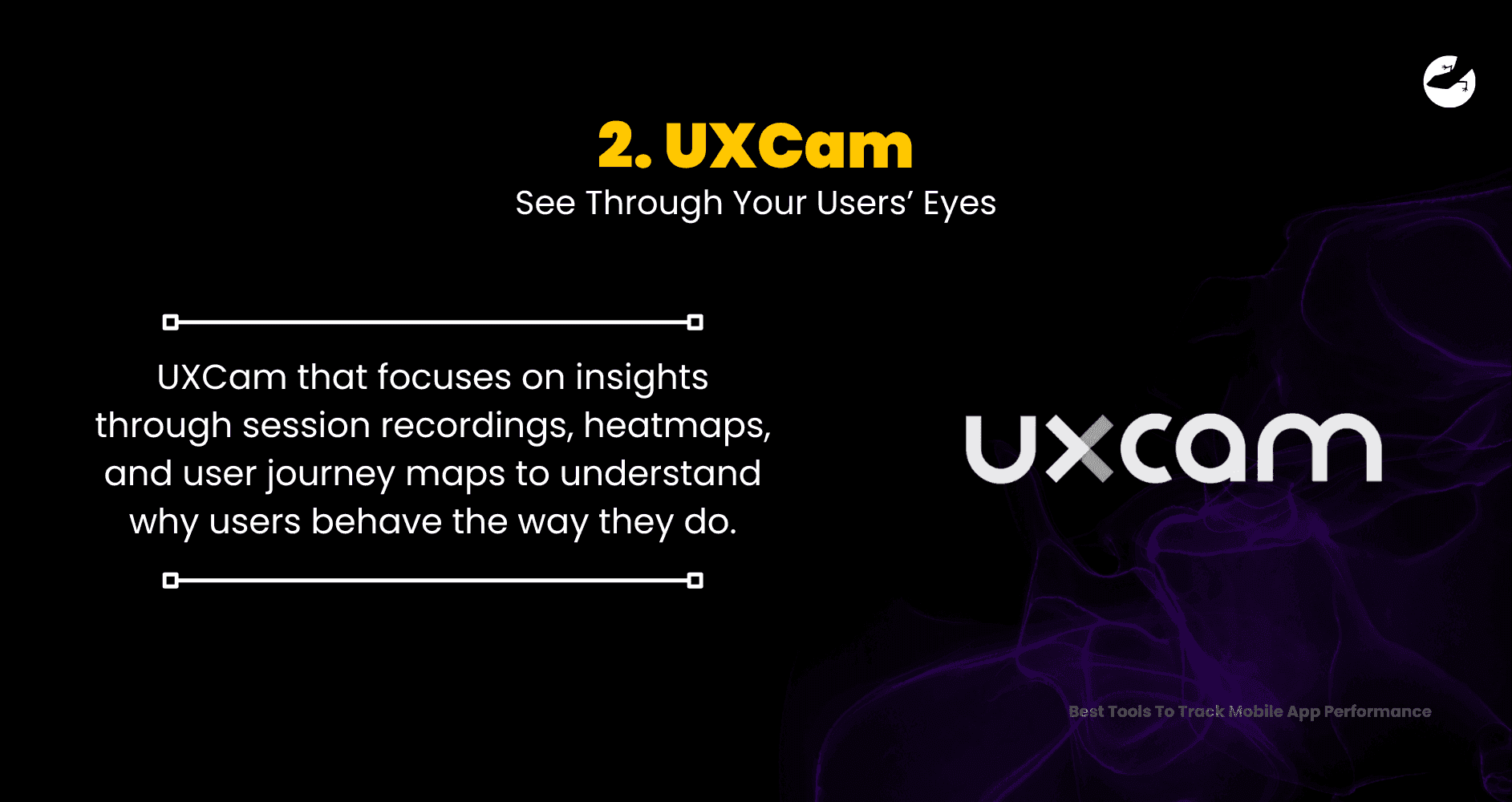UXcam the Hotjar for mobile apps 6 Best Tools to Track Mobile App Performance