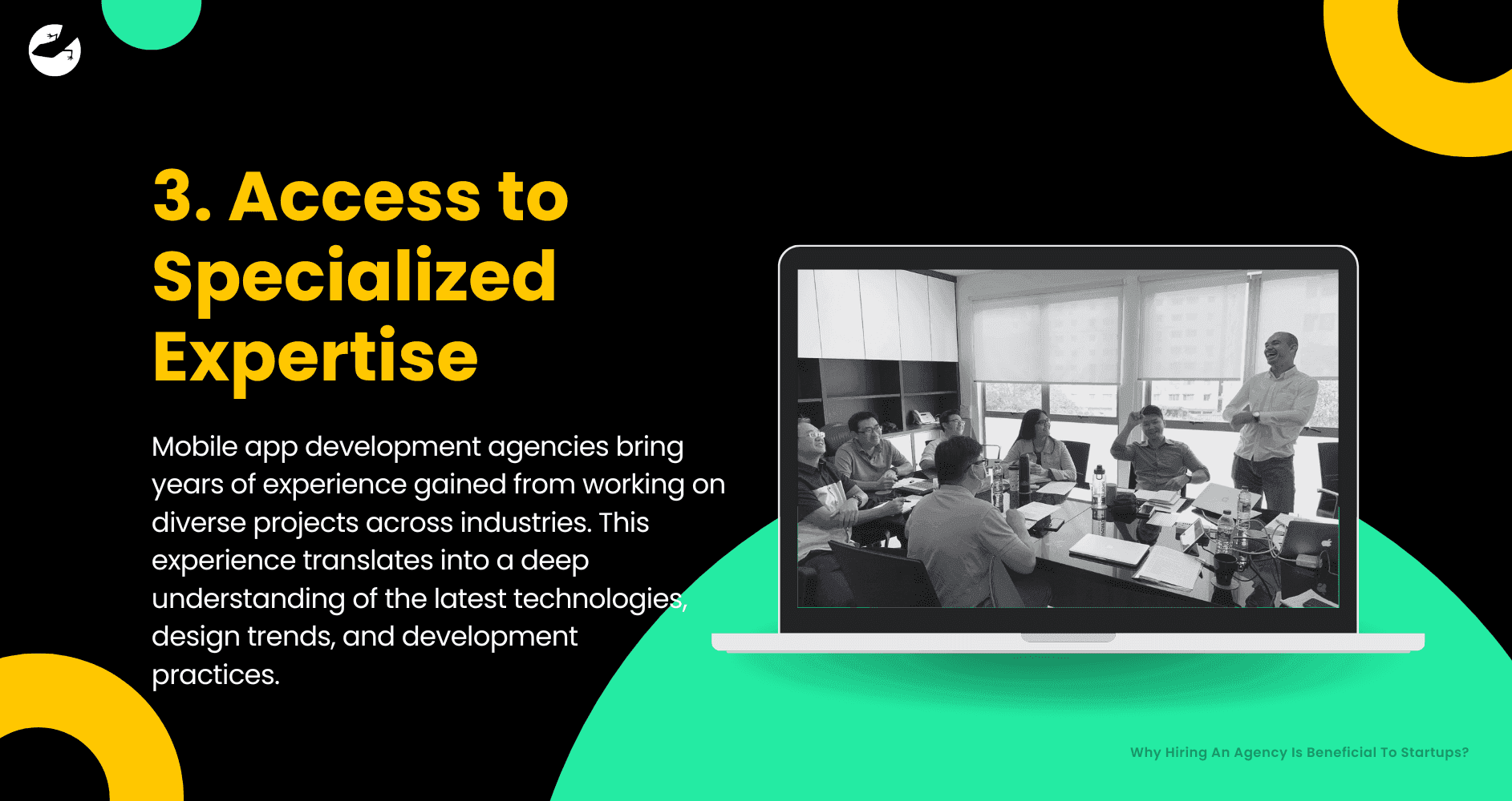 Access to Specialized Expertise Why Hiring An Agency Is Beneficial To Startups