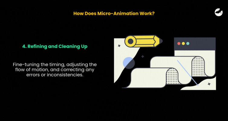 How Does Micro-Animation Work Steps Refining and Cleaning Up