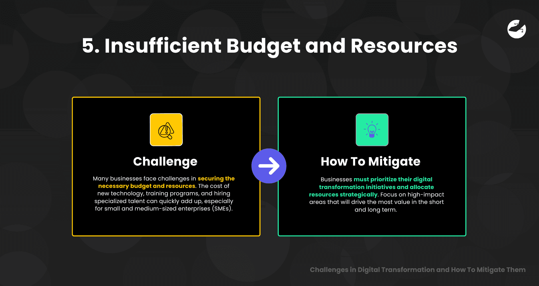 Insufficient Budget and Resources Challenges in Digital Transformation and How To Mitigate Them