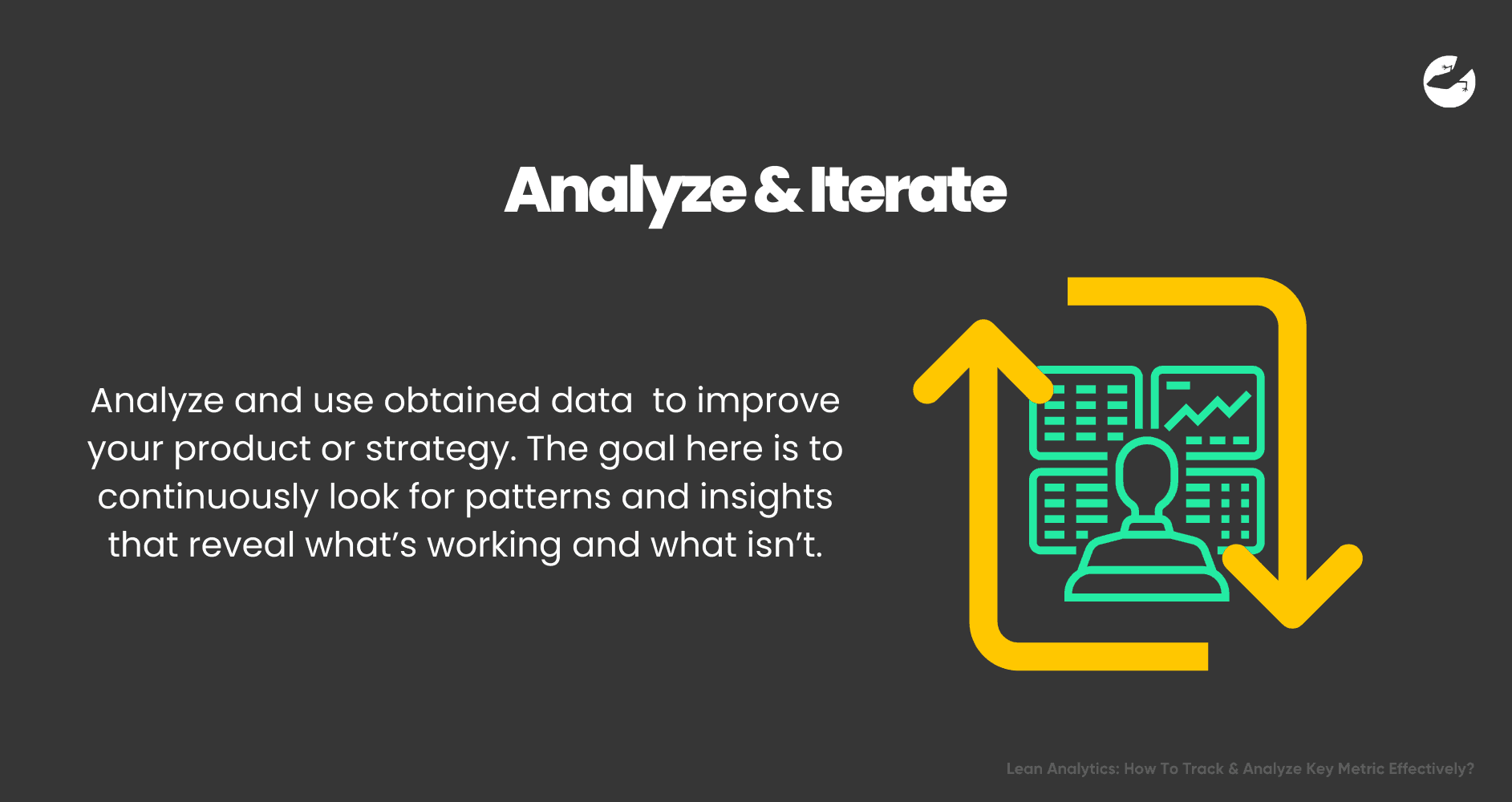 Lean Analytics How To Track & Analyze Key Metric Effectively Analyze and Iterate