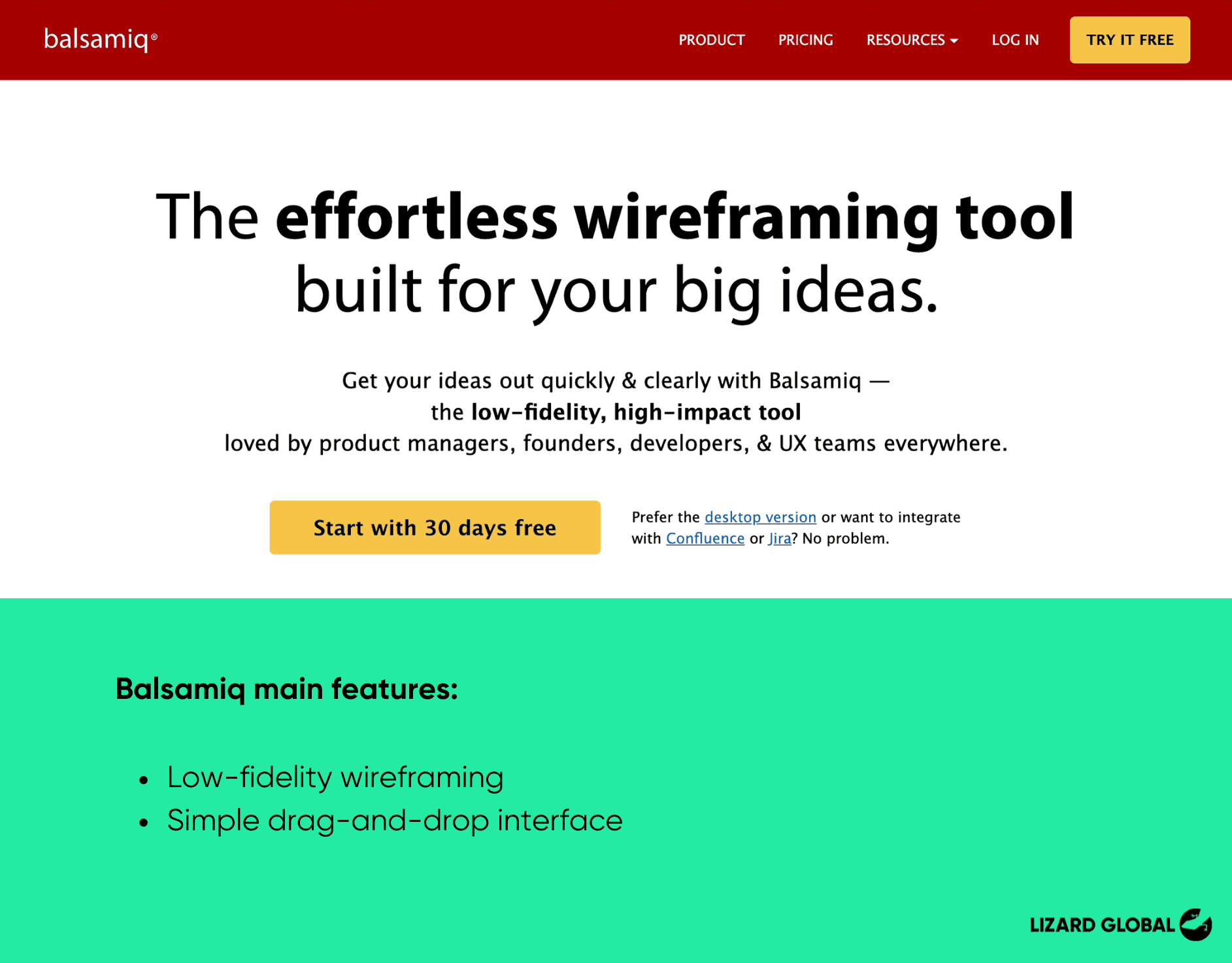 Balsamiq main features 9 Best Prototyping Tools In 2024 Lizard Global