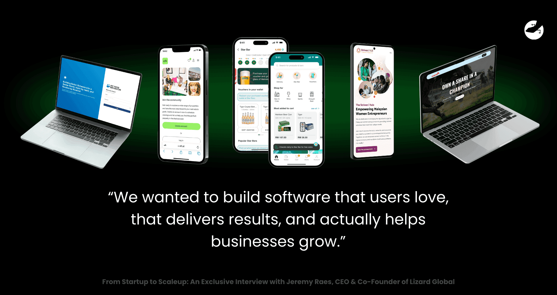 Building Lizard Global_ From Subcontractor to Innovation Partner From Startup to Scaleup - An Exclusive Interview with Jeremy Raes, CEO & Co-Founder of Lizard Global
