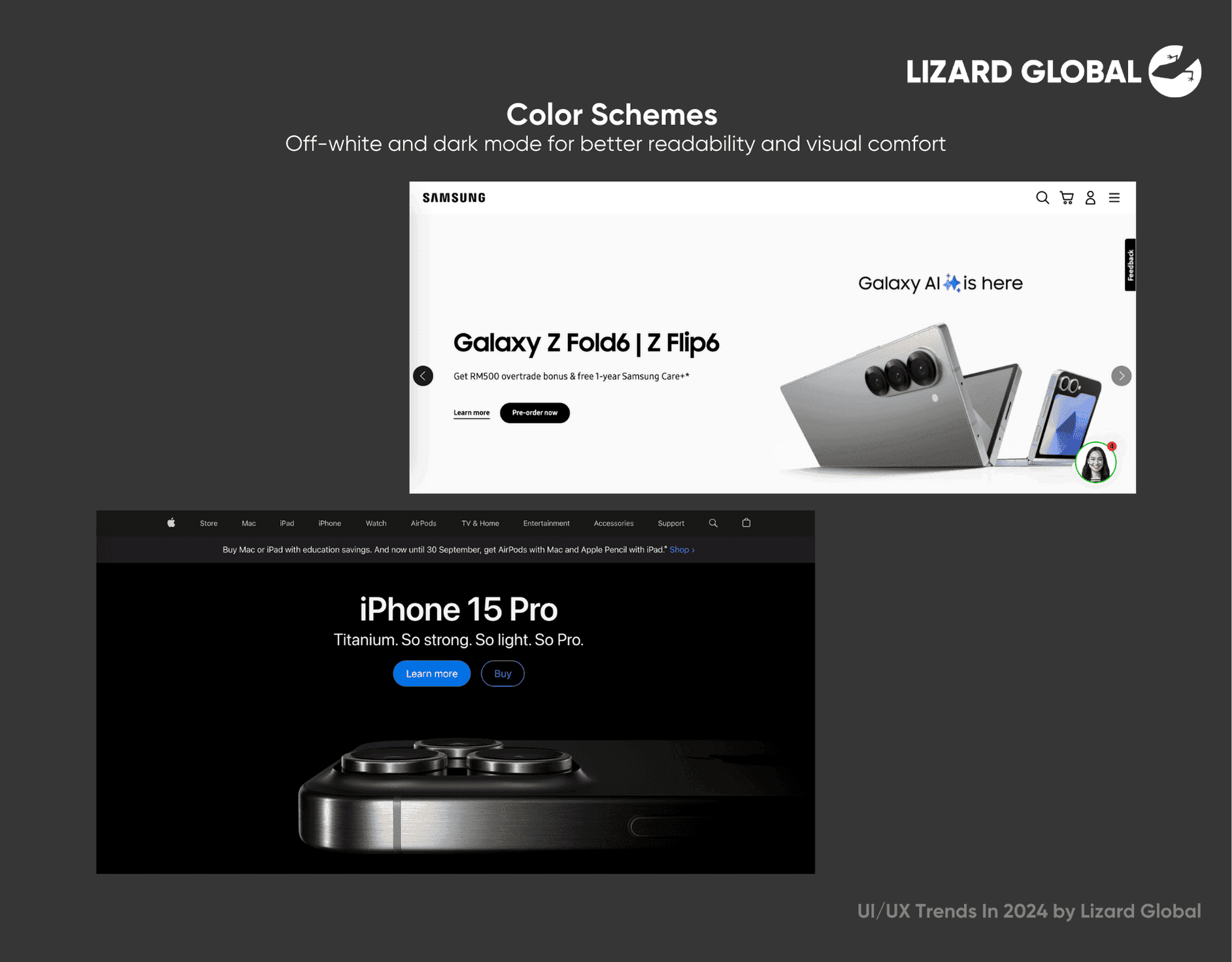 Color Schemes UIUX Trends 2024