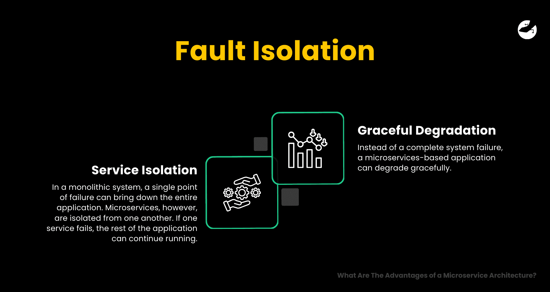 Fault Isolation What Are The Advantages of a Microservice Architecture