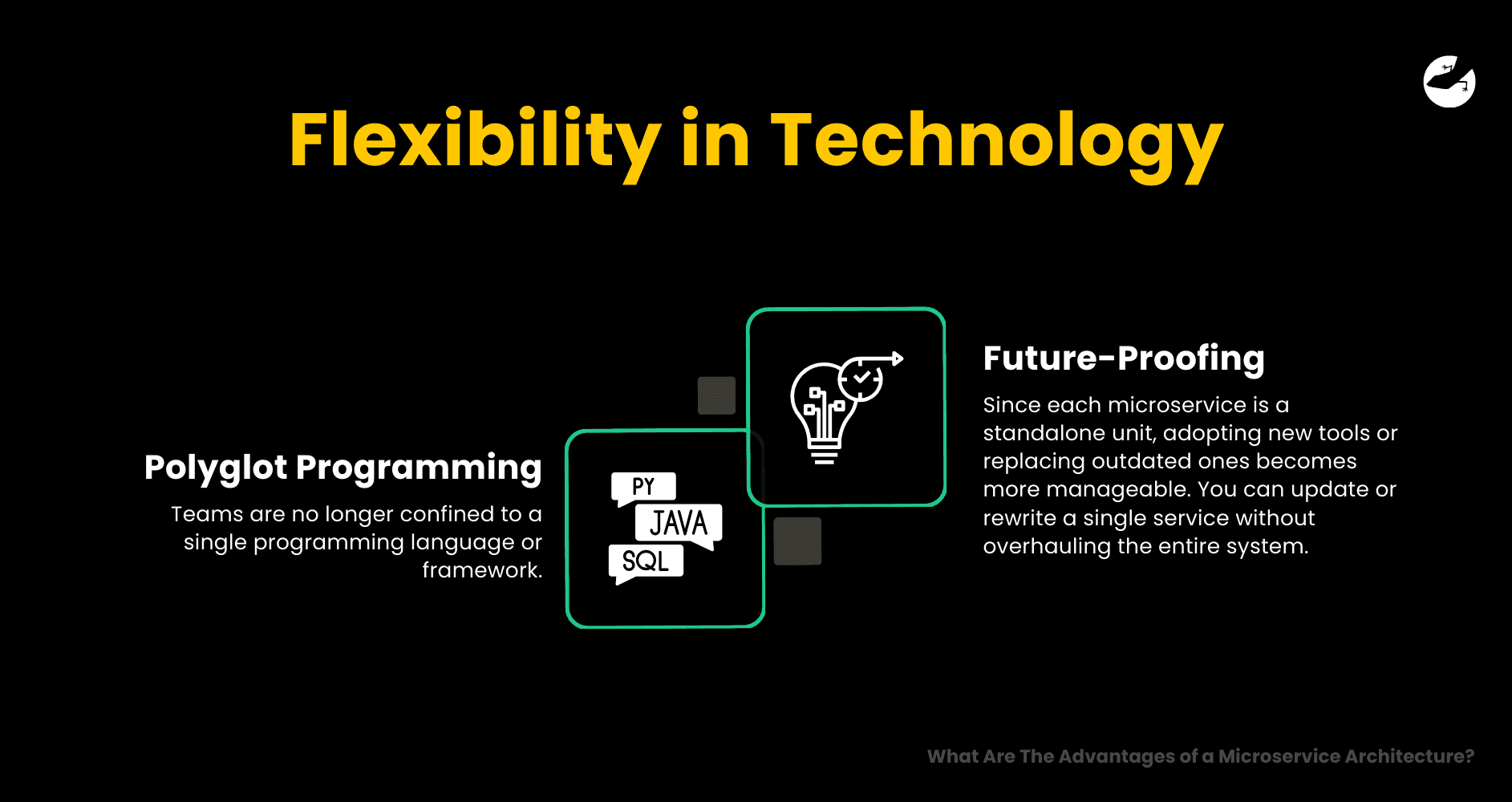 Flexibility in Technology What Are The Advantages of a Microservice Architecture