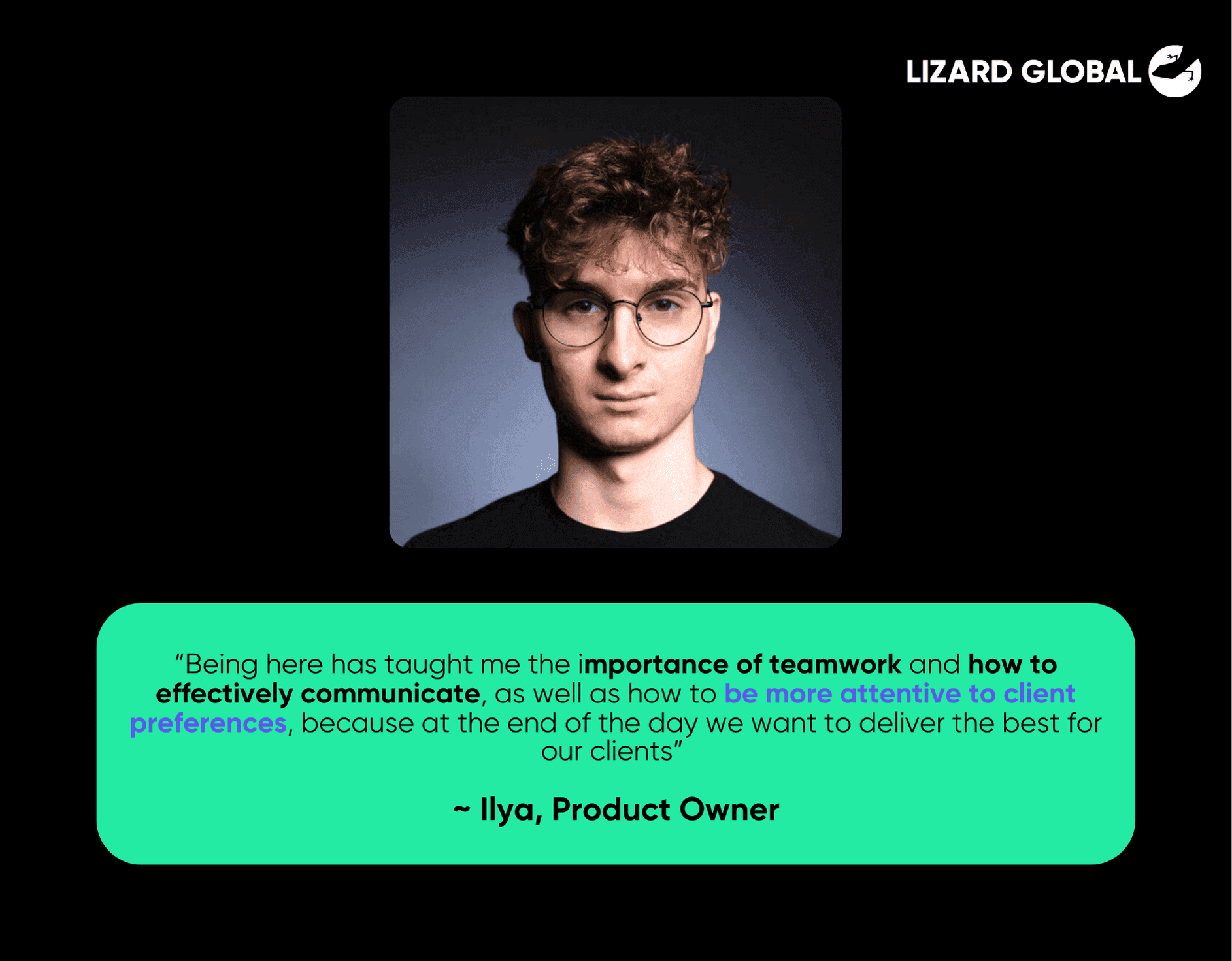 Product Owner Internship At Lizard Global