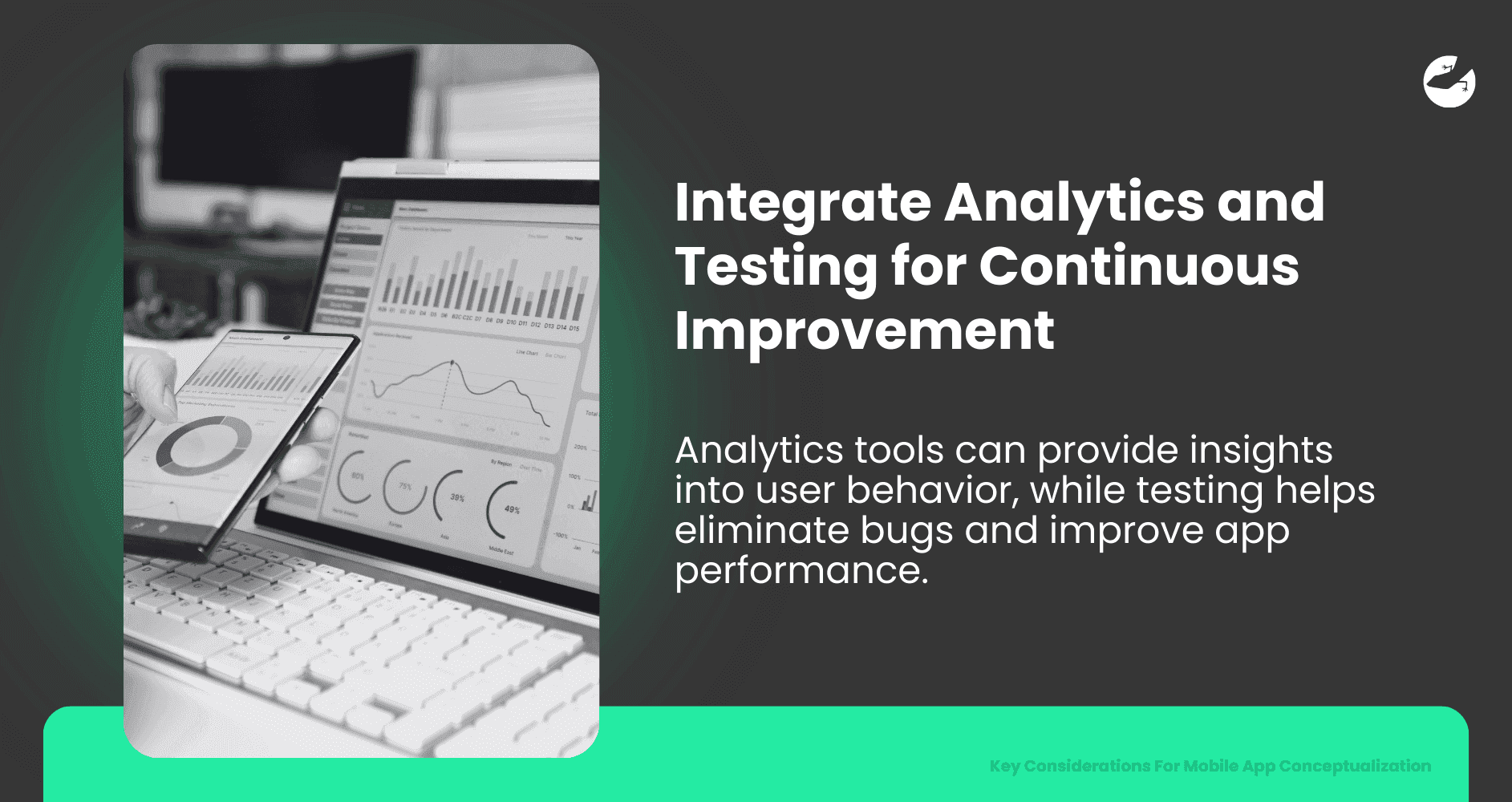 Mobile App Conceptualization Integrate Analytics and Testing for Continuous Improvement