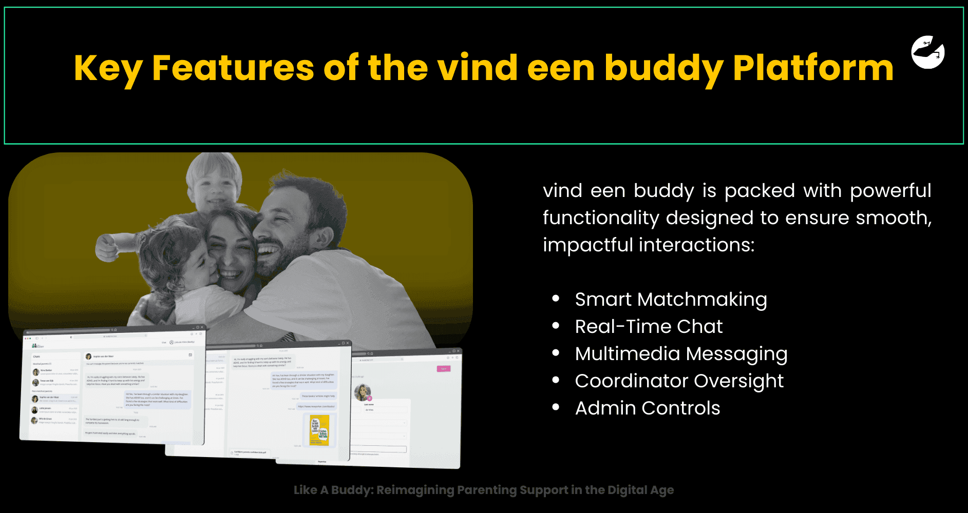 Key Features of the Like A Buddy Platform Like A Buddy_ Reimagining Parenting Support in the Digital Age