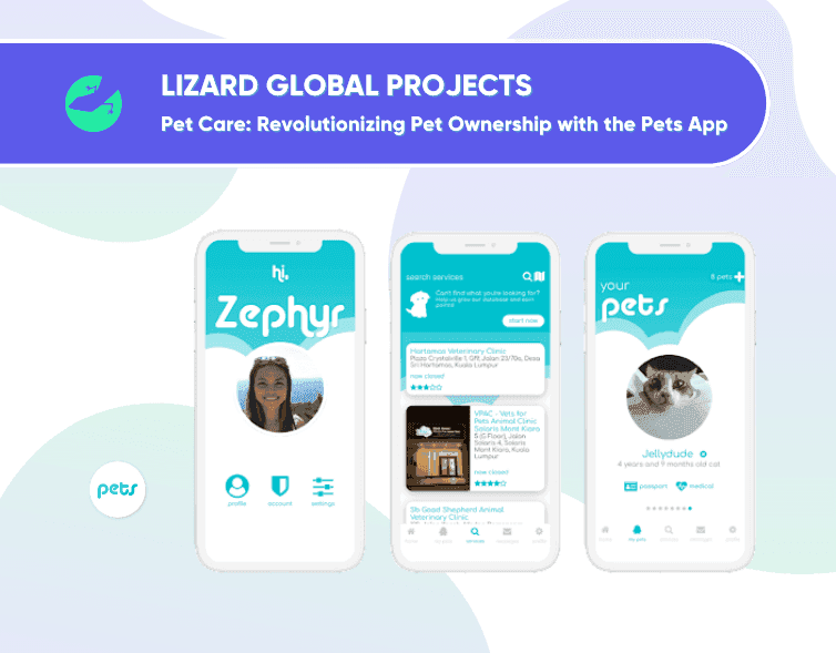 Lizard Global Project Pet Care Revolutionizing Pet Ownership with the Pets App