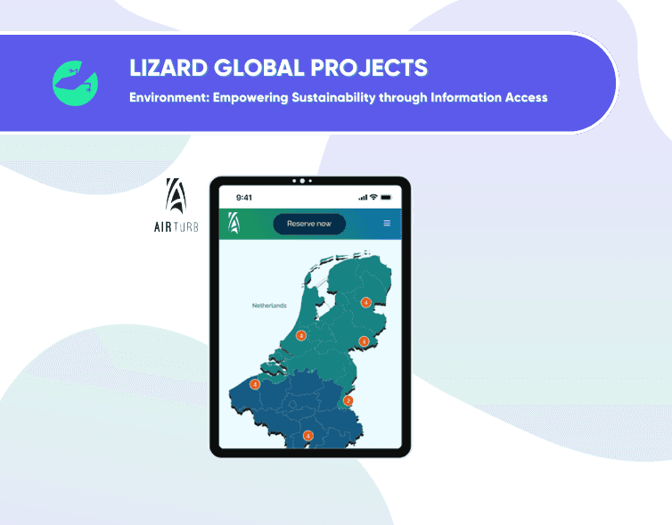 Lizard Global Projects Environment Empowering Sustainability through Information Access airturb