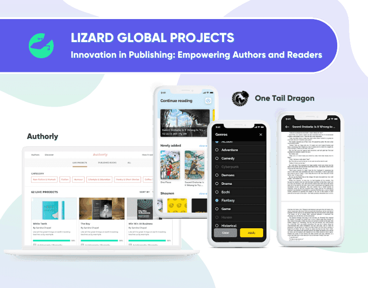 Lizard Global Projects Innovation in Publishing Empowering Authors and Readers