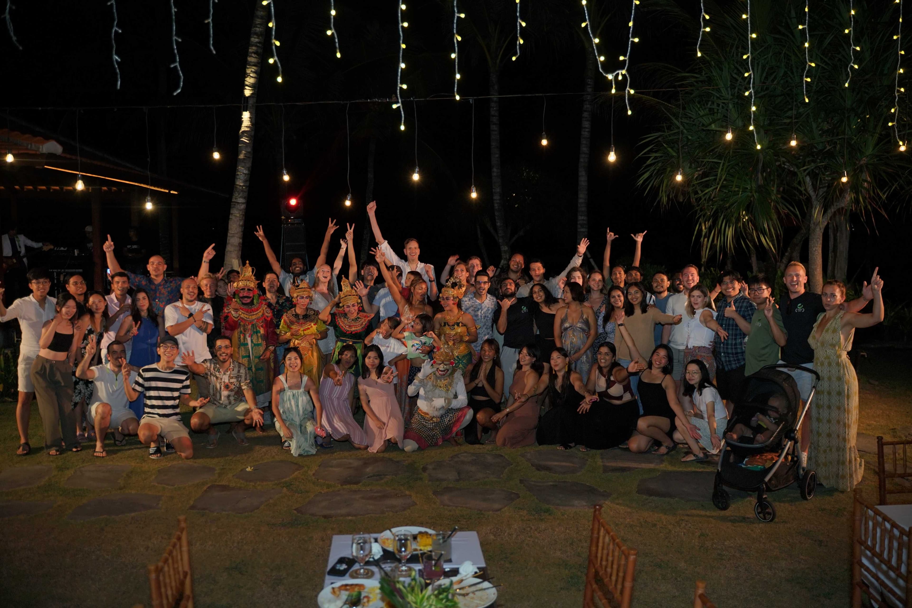 Lizard Global family celebrate its 10th year anniversary in Bali Indonesia