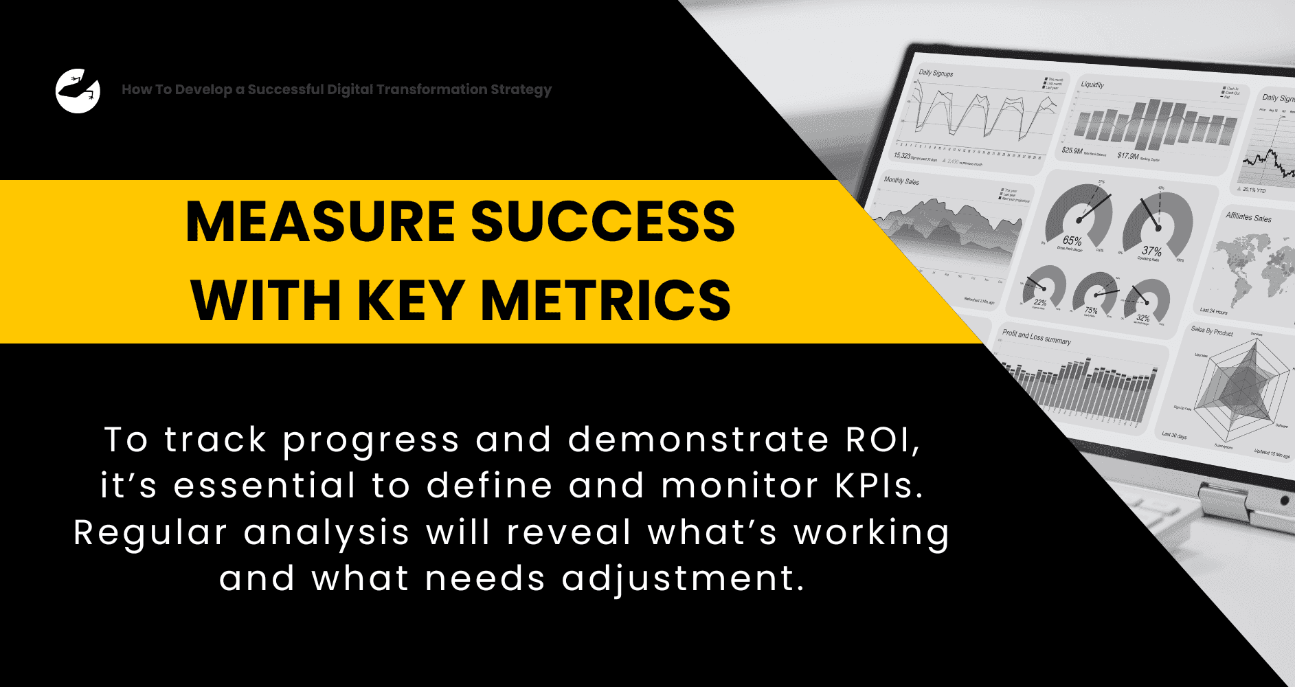 How To Develop a Successful Digital Transformation Strategy Measure Success with Key Metrics