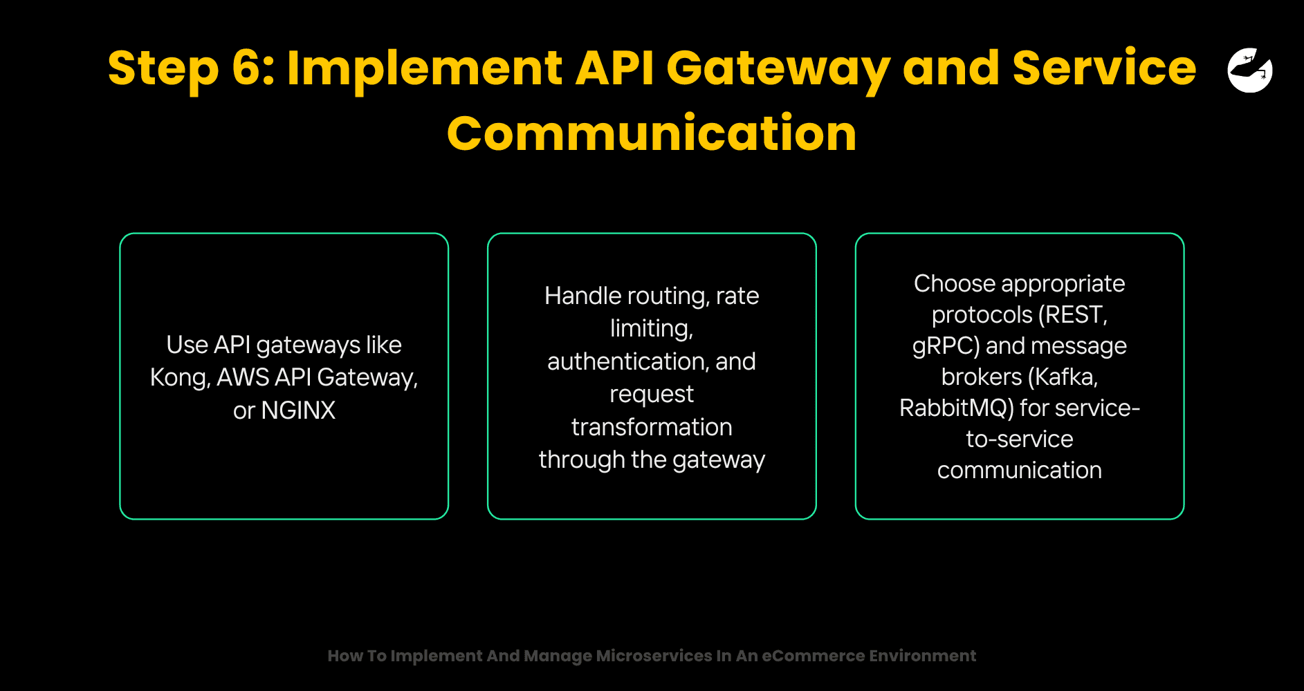 Step 6_ Implement API Gateway and Service Communication How To Implement And Manage Microservices In An eCommerce Environment