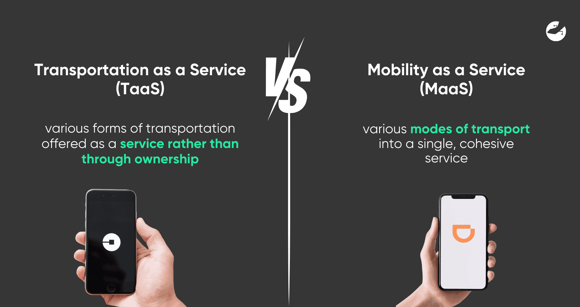 TaaS vs MaaS Transportation as a service vs Mobility as a Service