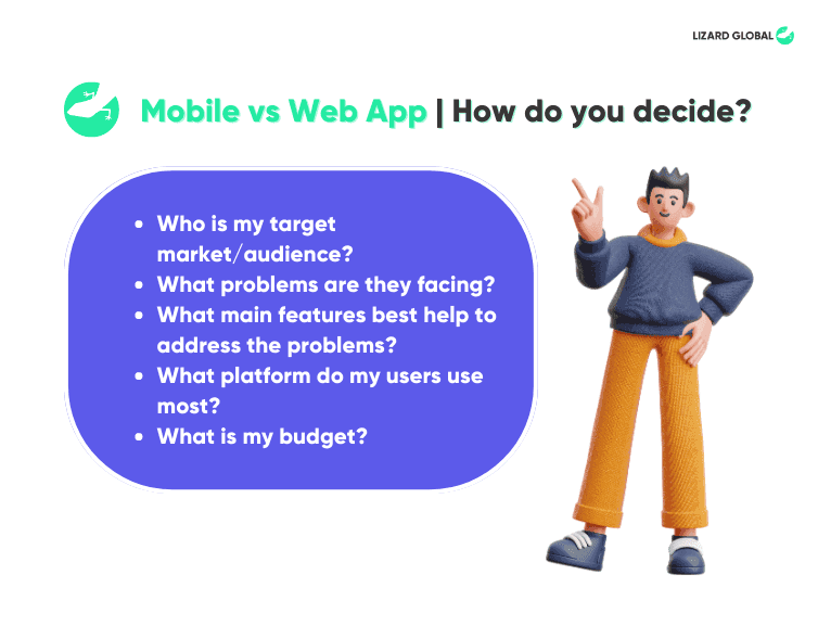 mobile vs web app which is better for business lizard global