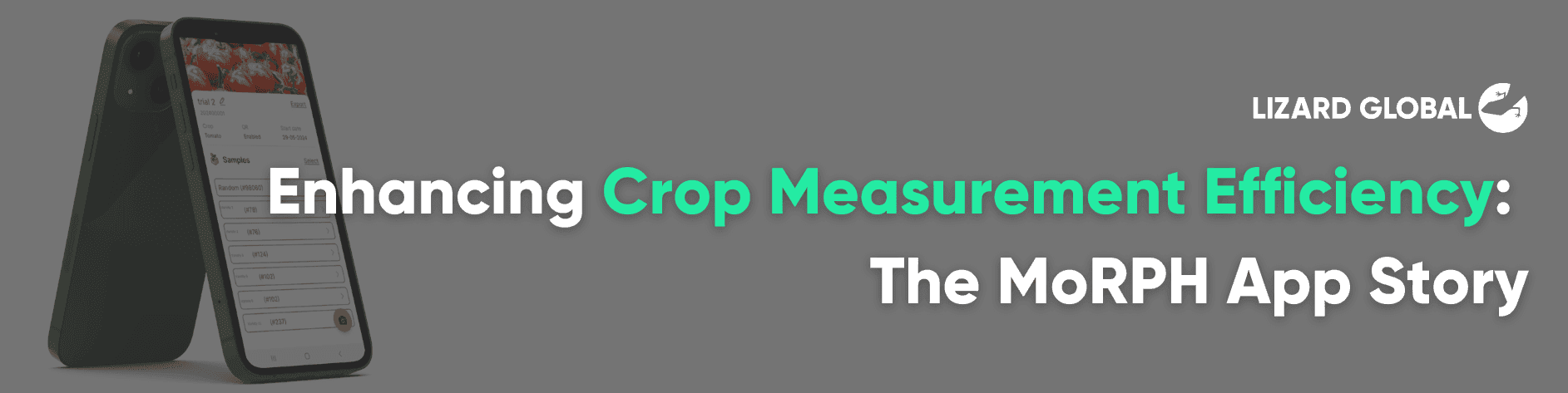 Enhancing Crop Measurement Efficiency: The MoRPH App Story