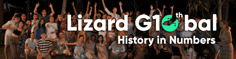 10 Years of Lizard Global: History in Numbers
