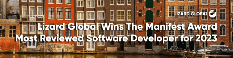 Lizard Global Wins The Manifest Award Most Reviewed Software Developer for 2023