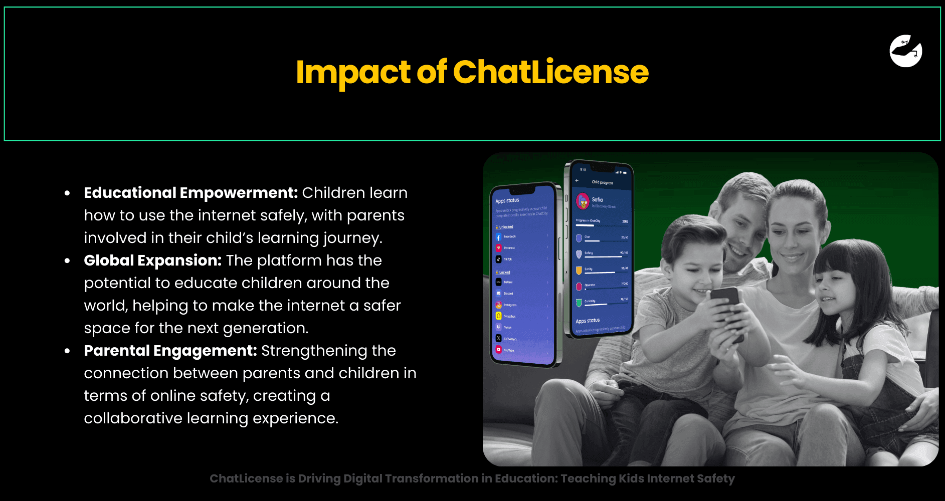 Impact of ChatLicense ChatLicense is Driving Digital Transformation in Education_ Teaching Kids Internet Safety