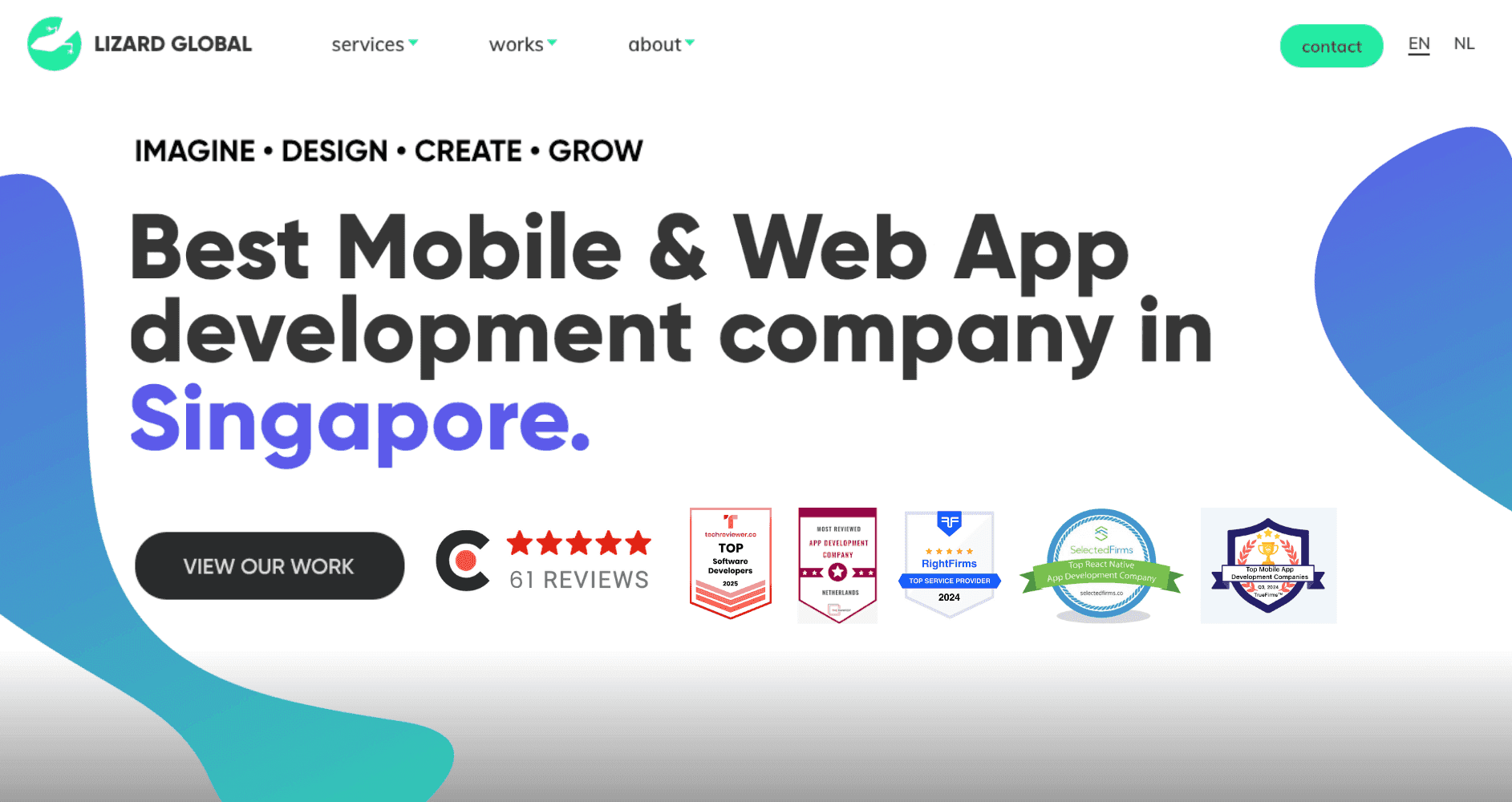 Lizard Global Top App Development Companies in Singapore in 2025