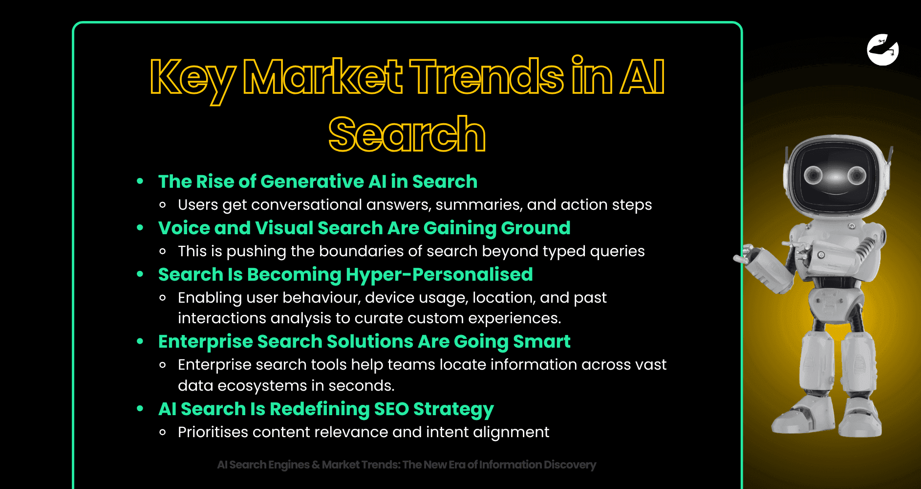 Key Market Trends in AI Search AI Search Engines & Market Trends The New Era of Information Discovery