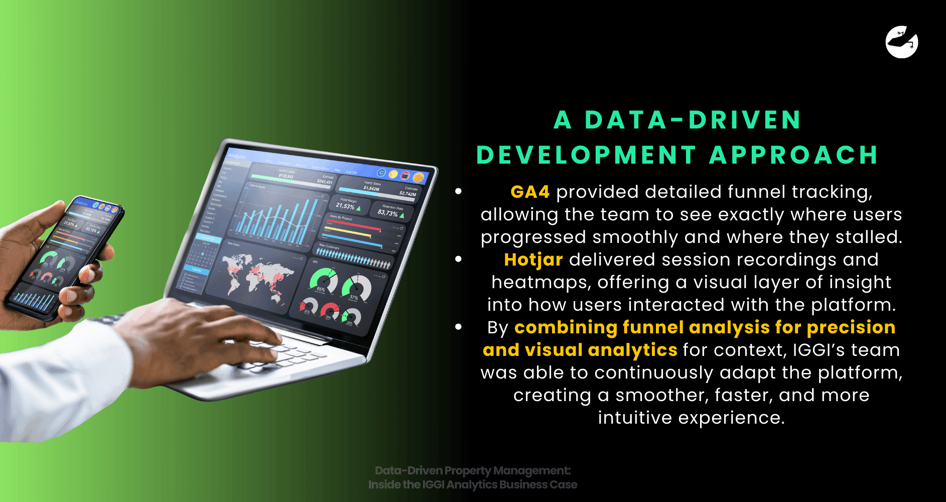Een Data-Driven Development-aanpak Data-Driven Vastgoedbeheer Inside the IGGI Analytics Business Case