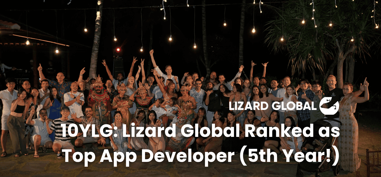 10YLG: Lizard Global uitgeroepen tot Top App Developer (5e jaar!)