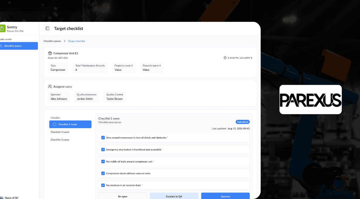 Parexus AI-Driven Future of Engineering Inspections
