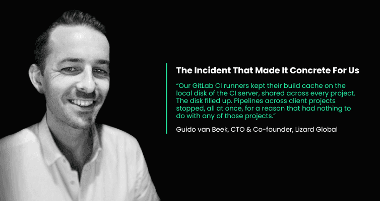 The incident that made it concrete for us
