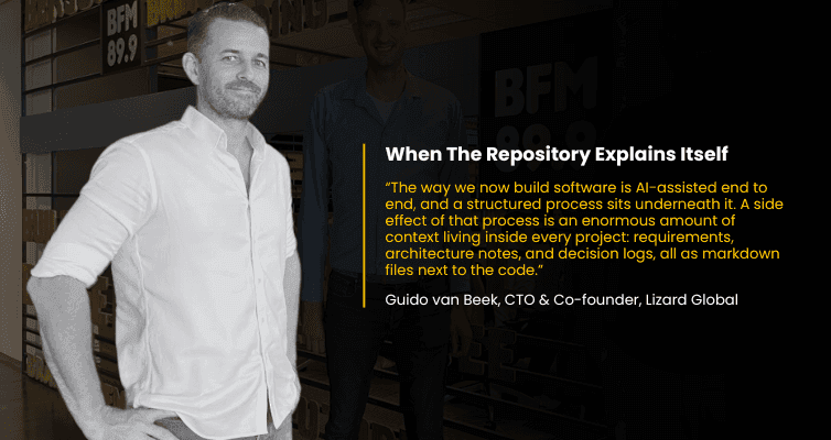 The context layer_ when the repository explains itself