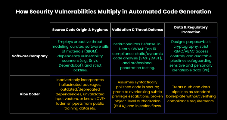 How Security Vulnerabilities Multiply in Automated Code Generation