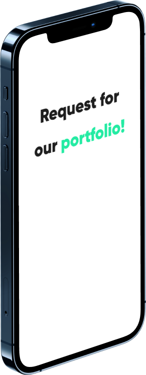 Mockup images of mobile apps done for a client